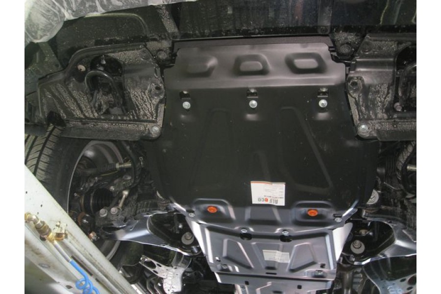 Toyota Land Cruiser 200 (J200) 2015- V-all защита радиатора / сталь 2,0 мм