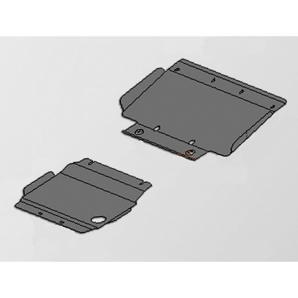 Infiniti QX56 2010-2013 V-5,6 защита картера / сталь 2,0 мм