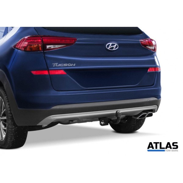 Фаркоп, ATLAS, KIA Sportage (2015-2018, 2018-)/Hyundai Tucson (2015-2018, 2018-), шар А, 1550/75 кг.