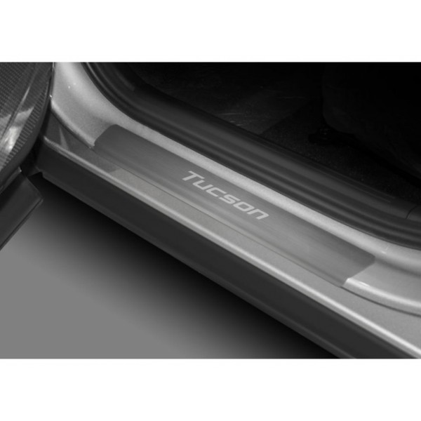 Накладки порогов  (4 шт.) Hyundai Tucson (2021-)