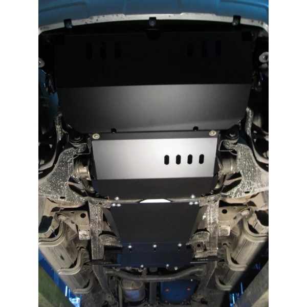 Mitsubishi Pajero Sport II 2008-2015 V-all защита КПП / сталь 1,5 мм