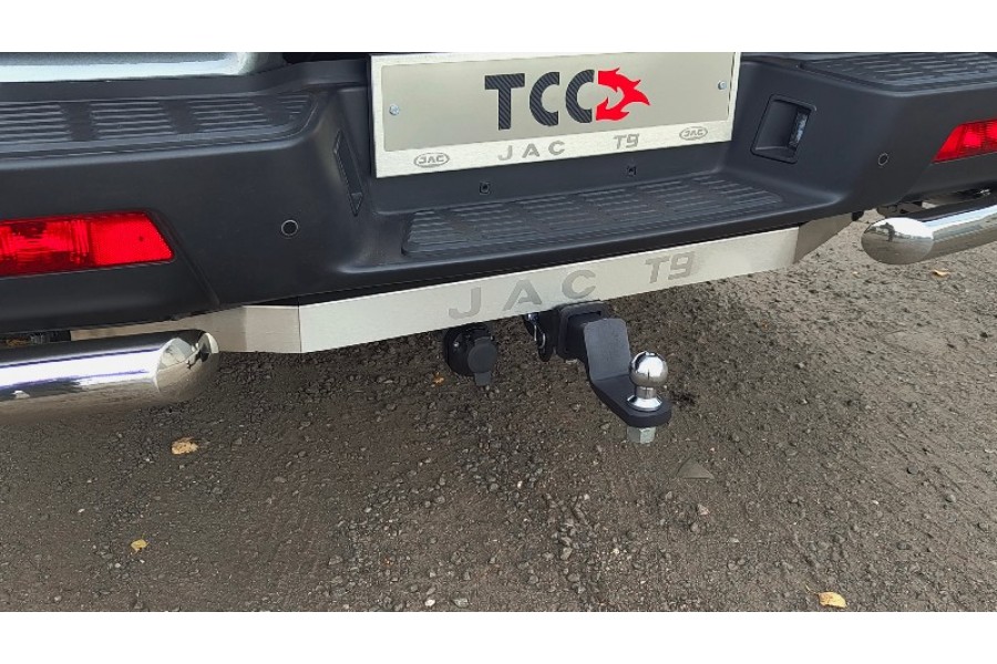 Фаркоп (оцинкованный, надпись JAC T9, шар E) 100/2500