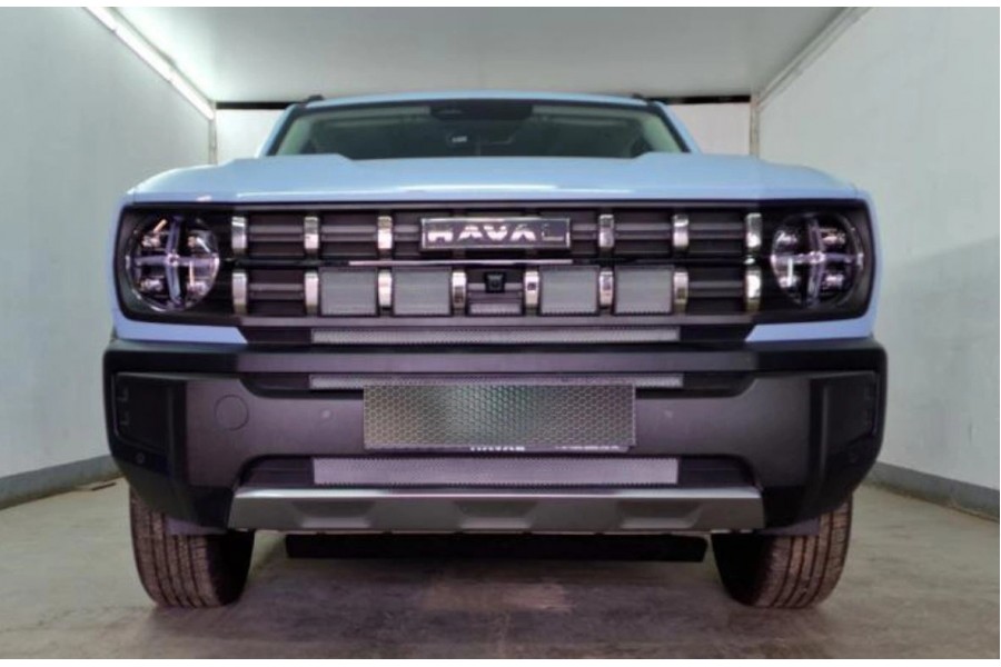 Защита радиатора Haval H3 2024- chrome верх (5 частей) Защита радиатора Haval H3 2024- chrome верх (5 частей)