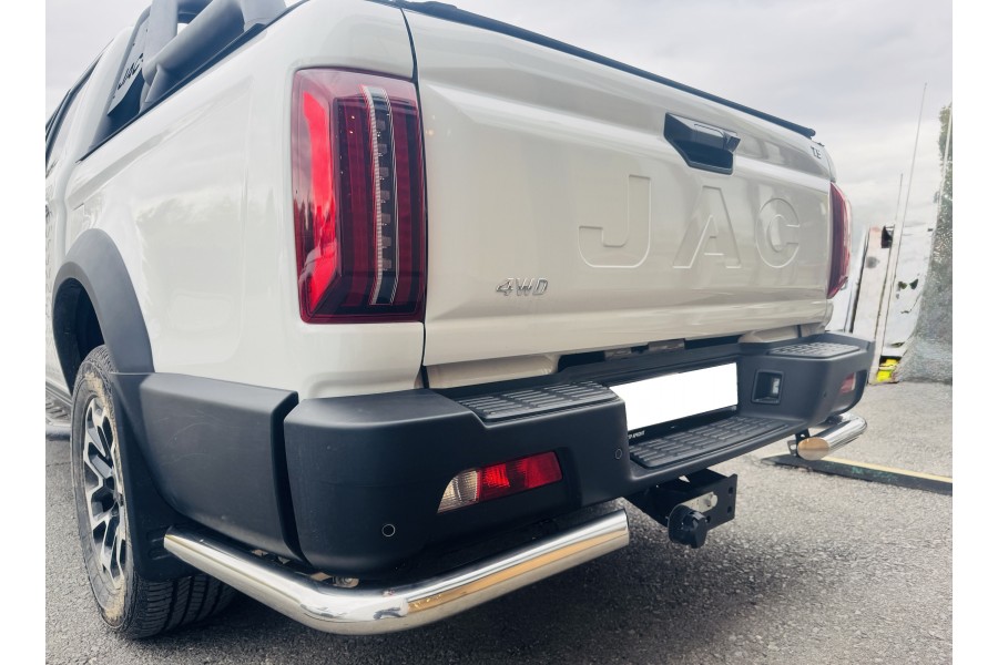 Защита заднего бампера угловая d60