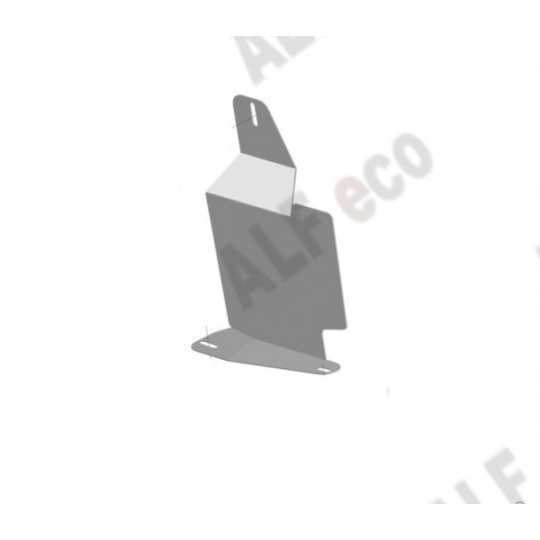 Chery Tiggo 8 2019- V-2,0T боковой пыльник от грязи моторного отсека КПП / сталь 2,0 мм