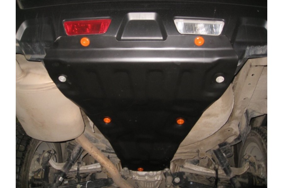 Nissan X-Trail (T31) 2007-2015 V-all защита заднего бампера