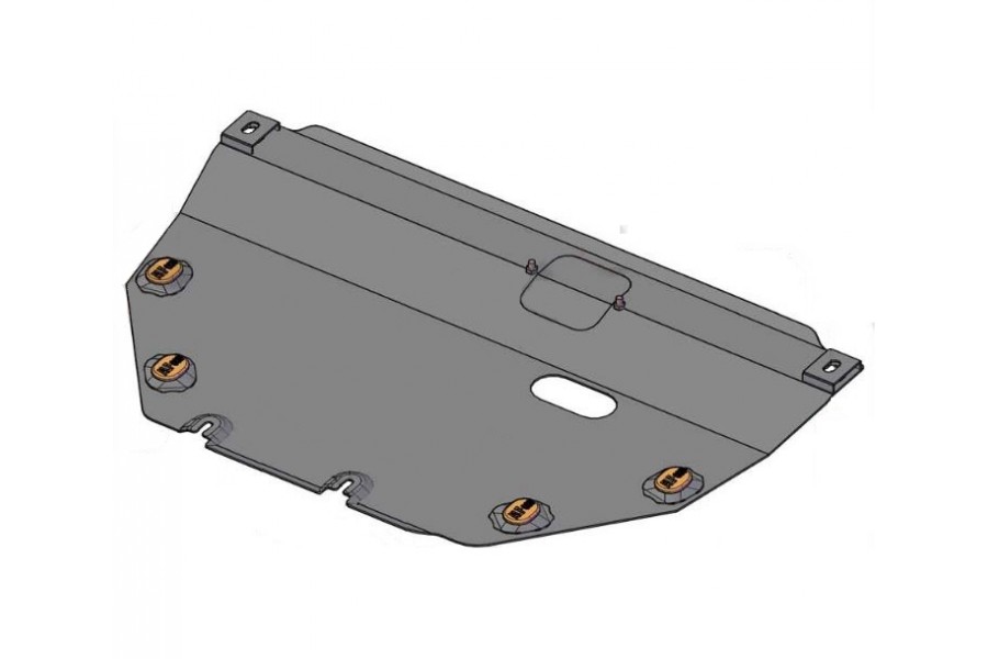 MB Vito (W447) 2014- V-1,6TD; 2,2TD Tourer 111 CDI FWD защита картера и кпп / сталь 2,0 мм