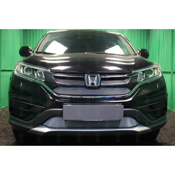 Защита радиатора Honda CR-V IV 2015-2017 2.0 chrome верх