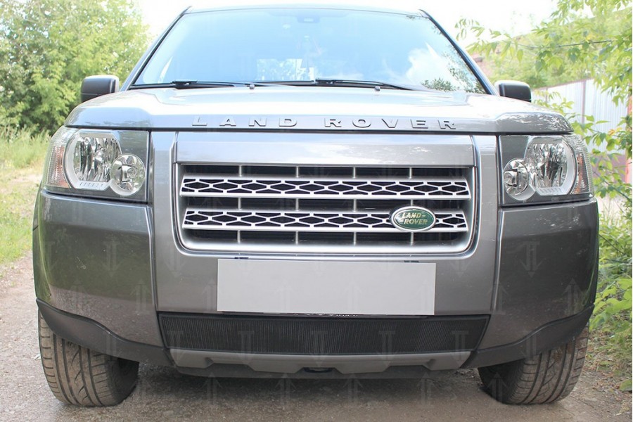 Защита радиатора Land Rover Freelander II 2006-2010 black