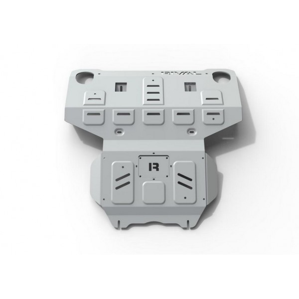 Защита радиатора + картера Toyota Hilux, V - 2.4d; 2.8d; полный привод 2015-