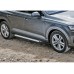 Защита бампера и порогов на Audi Q7 2015-2018