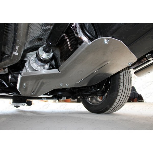 Защита бака и заднего дифференциала (алюминий) 4мм 1,5 4WD Premium