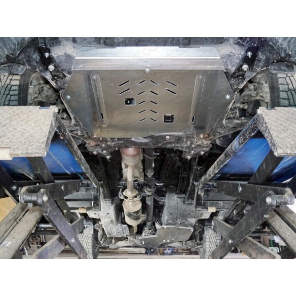Защиты комплект (алюминий) 4мм (картер, кпп, бак и задний дифференциал) 1,5 turbo MT