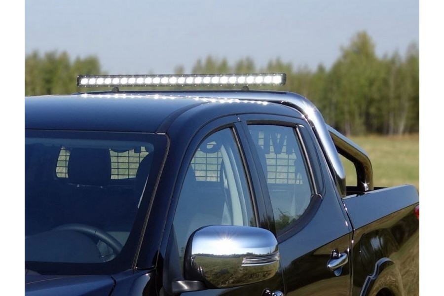 Защита кузова и заднего стекла 76,1 мм со светодиодной фарой (только для кузова)