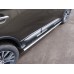 Защита бампера и порогов на Mitsubishi Outlander 2018-2022