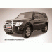 Защита бампера и порогов на Mitsubishi Pajero IV 2012-2013