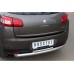 Защита бампера и порогов на Peugeot 4008 2012-2017