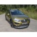 Защита бампера и порогов на Renault Sandero Stepway 2014-2018