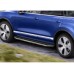 Защита бампера и порогов на Volkswagen Touareg 2014-2018